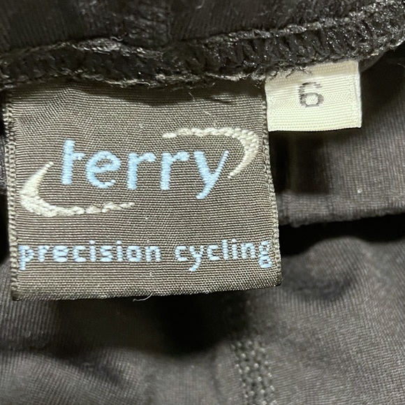 Terry Precision Cycling skort, gray floral print - Picture 7 of 11